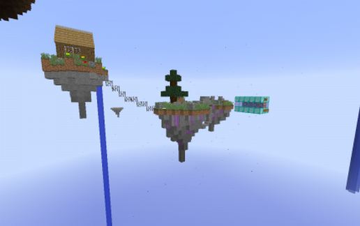 Portal floating island. schematic - building