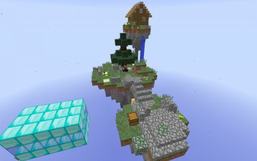 Portal floating island.