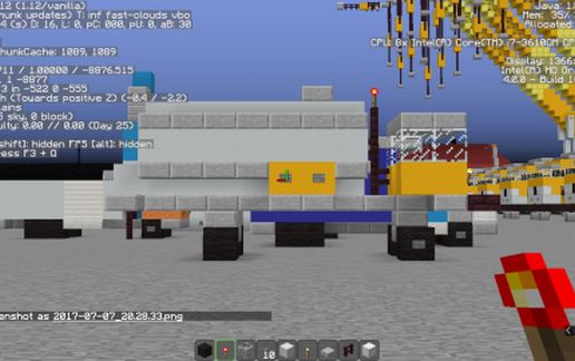 6x6 Tanker Truck schematic - building