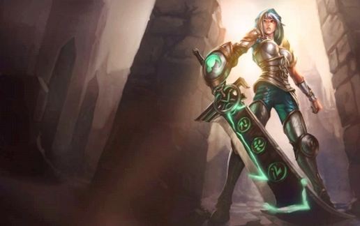 Redeemed Riven (League of Legends) schematic - building