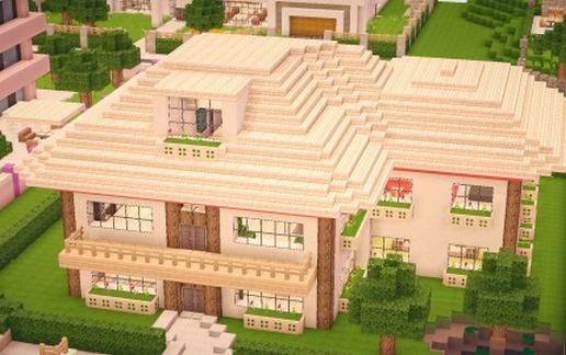 Modern House #5 schematic - building