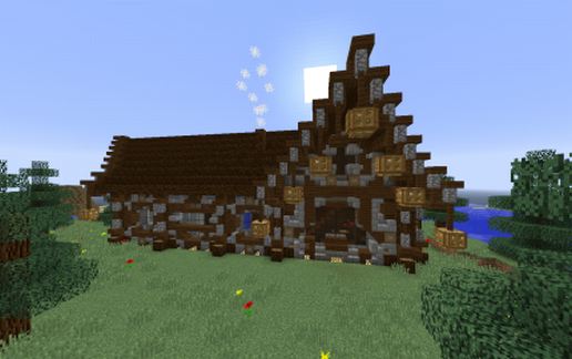 Medieval house by. CherepRu26 schematic - building