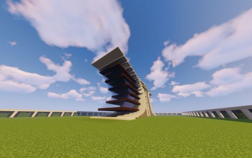 Butterfly Villa + Garden schematic - building