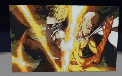 Saitama & Genos schematic - building