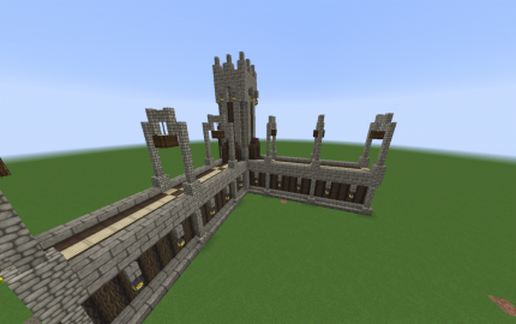 Tower with corner Walls