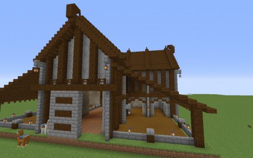 Medieval Town Collection 1 Barn 1 schematic - building