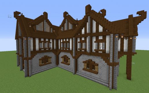 Medieval Town Collection 1 Building 1 schematic - building