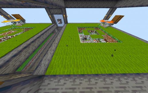 Automatic wool farm 16 tiers schematic - building