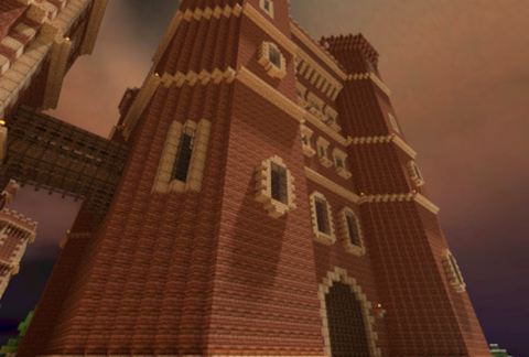 Red Brick Tudor Castle
