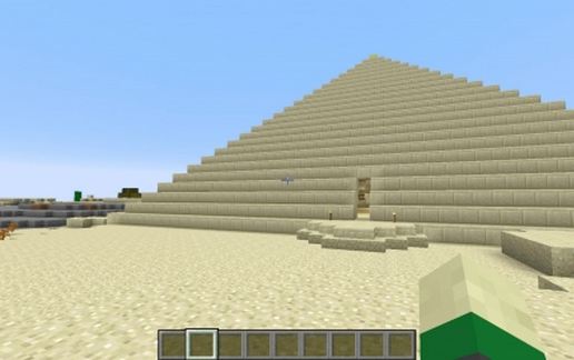 Egyption Pyramid schematic - building