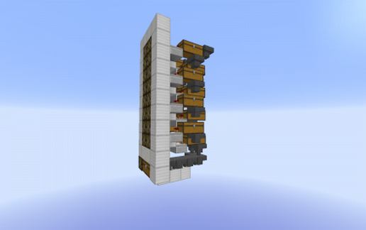 Vertical Bulk Storage schematic - building