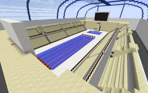 Aqua Stadium schematic - building