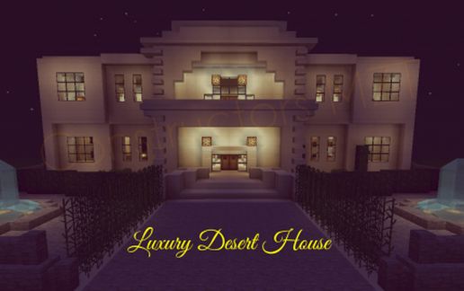 Luxury Desert House schematic - building