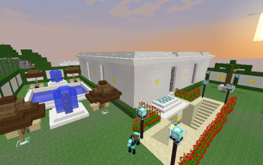 Exo's Mansion schematic - building