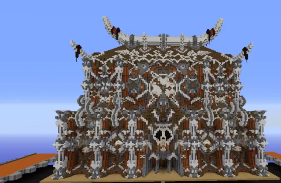 Skeleton Dungeon schematic - building