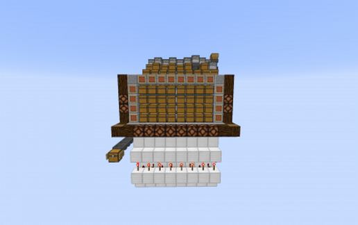 Silent Multi Chest Sorting System schematic - building