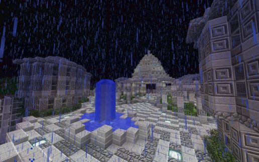 Minecraft Faction/Towny Spawn schematic - building