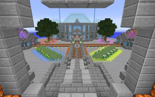 Survival Spawn schematic - building