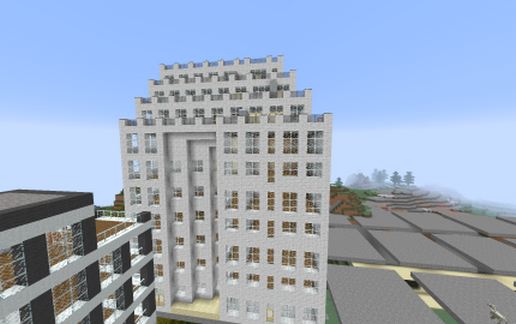 Apartment building schematic - building
