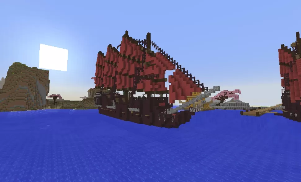 Oriental Ship schematic - building