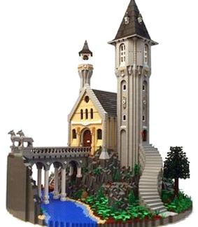 Tower For a friend! (All RIGHTS go To OWNER) schematic - building