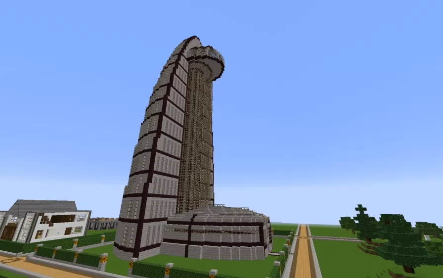 Assassins Creed Tower schematic - building