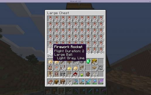 Simple auto loading firework display