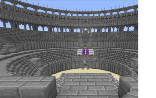 Grand Colosseum schematic - building