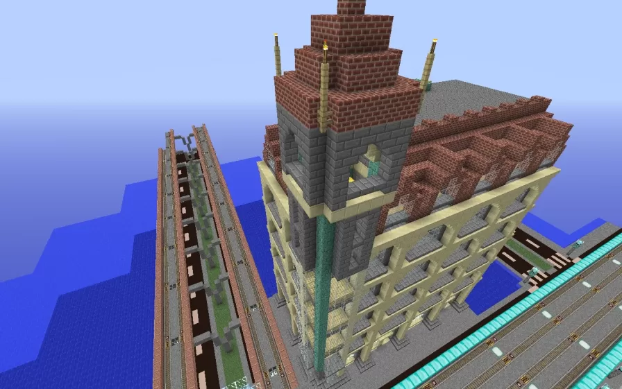 Apartment Building schematic - building