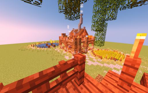 Medieval Stilt House / TreeHouse schematic - building