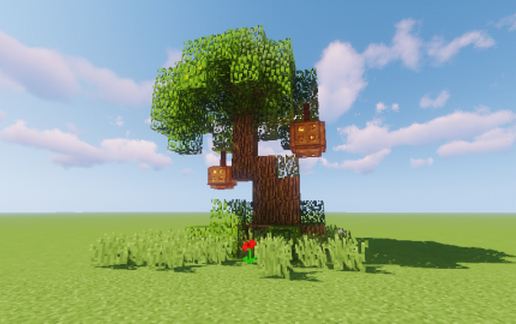 Tree (Lanterns) schematic - building