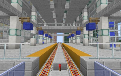 metro station-elevated (without ticket counter) schematic - building