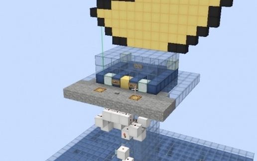 PacMan Game schematic - building