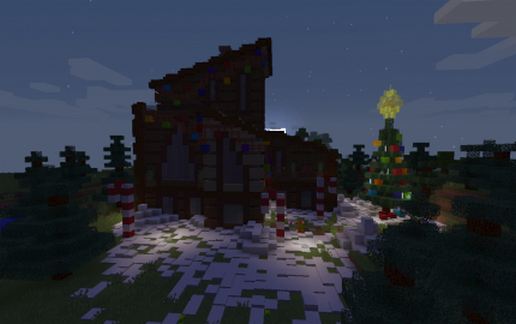 Christmas House schematic - building
