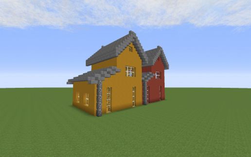 Twin houses by Cyriiil