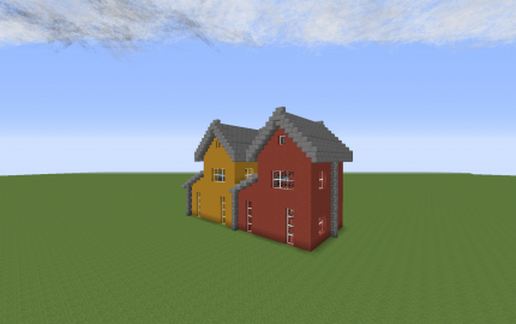 Twin houses by Cyriiil