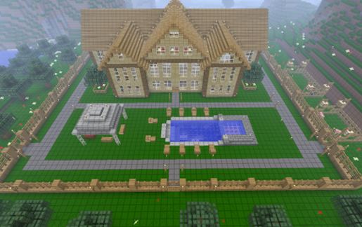 wooden house