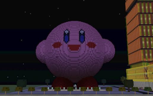Kirby Statue! schematic - building