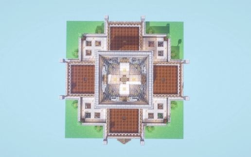 My version of a Direwolf20 9x9 base - tribute to the king of 9x9's