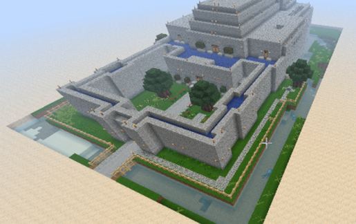 Hyrule Castle - Link to the Past schematic - building