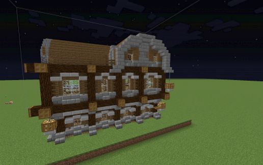 Maison mediaval facile a faire schematic - building