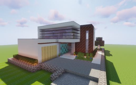 Modern House #101 schematic - building