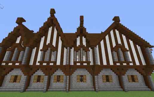 Medieval Town Collection 1 Building 5 schematic - building