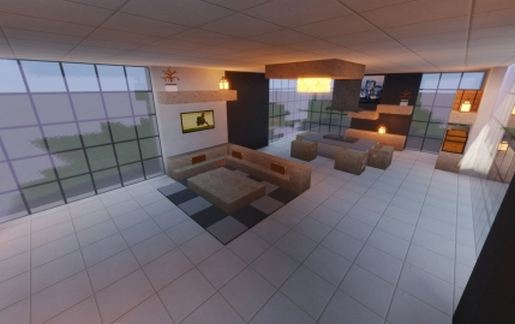 Modern House with Pool MC 1.18.x