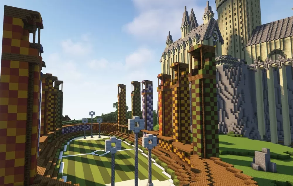 Hogwarts Castle Minecraft schematic