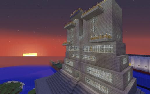 Flat Bottom Castle schematic - building
