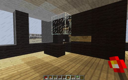 Modern House Redstone #1 schematic - building