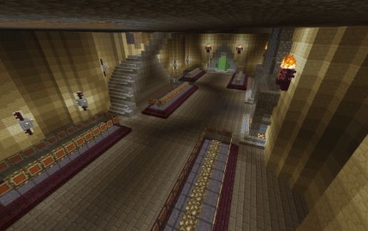 Spawn, Factions Hub shop schematic - building