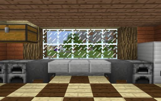Wooden and Stone house schematic - building