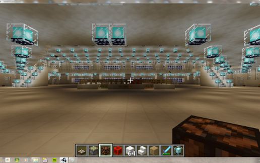 Comercial Center schematic - building